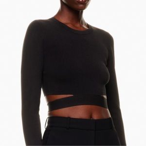 Aritzia Ten by Babton Restrospect Tan Sweater